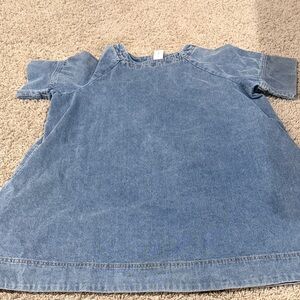 Anthropologie Indigo Denim Shirt